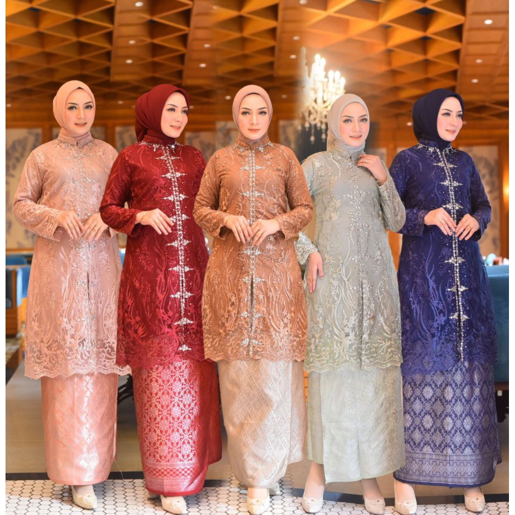 Setelan kebaya busuy - anak amak olshop - kebaya modern - kebaya pesta - kebaya wisuda