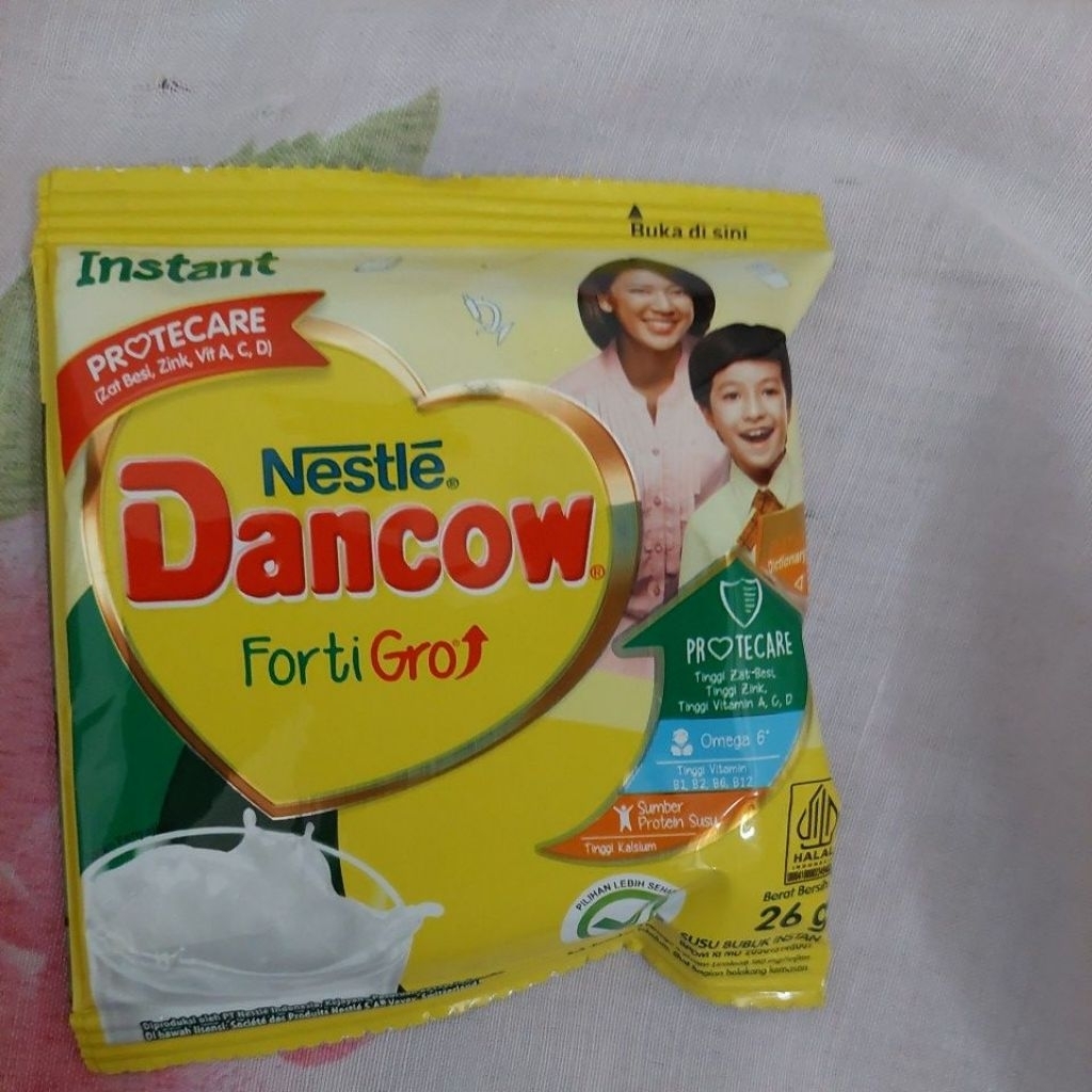 

Susu bubuk dancow sachet