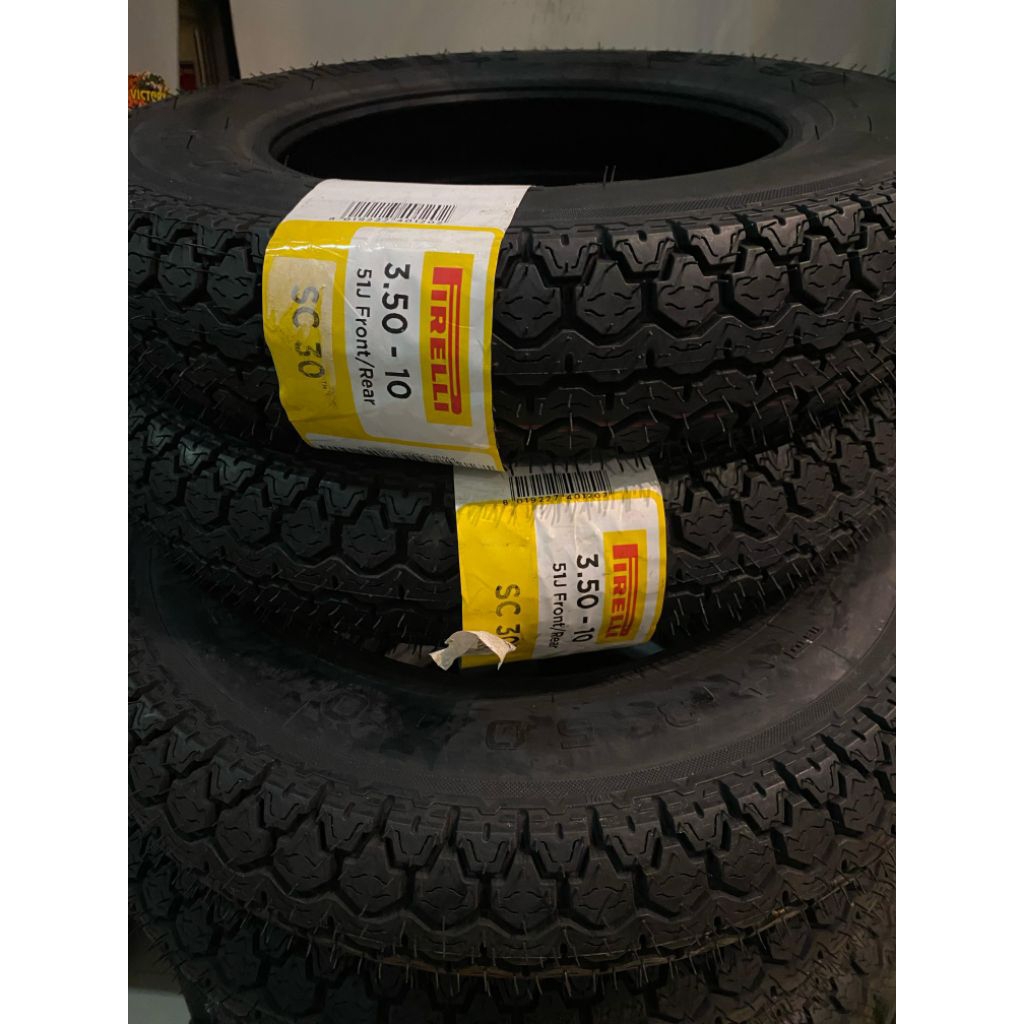 BAN PIRELLI SC30 RING 10,   3.50 - 10 TUBELESS