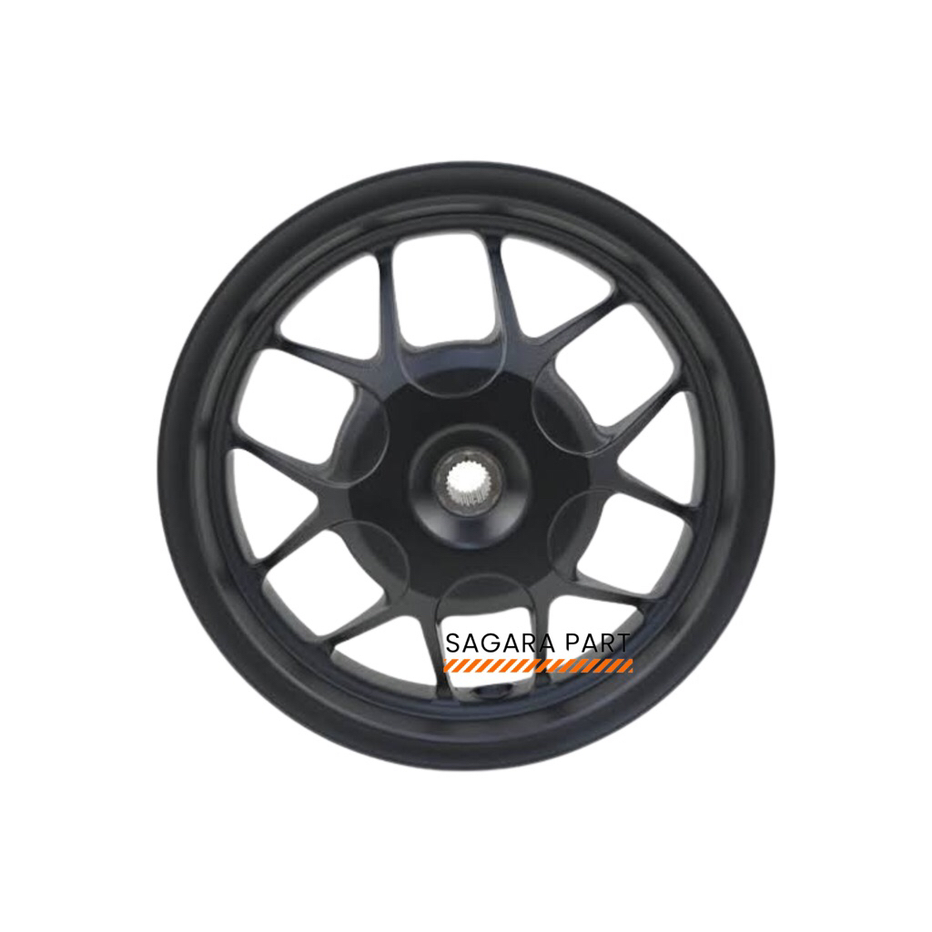 Velg Belakang Honda Stylo 160 CBS Hitam Doff Original