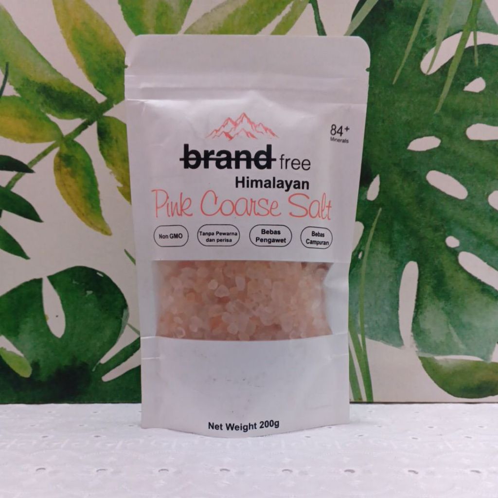 

Brandfree Himalaya Pink Coarse Salt/ Garam Himalayan kasar 200gr
