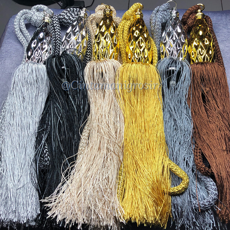 Tali Blimbing Tasel Gorden Mewah Tali Gorden Jumbo Harga Bijian