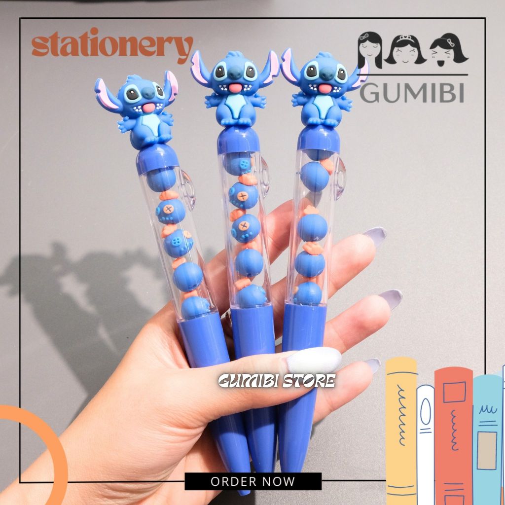 

PULPEN STITCH BOLA BOLA COOL PARTY GEL PEN BONEKA STITCH PREMIUM PULPEN STITCH COOL PARTY LUCU TERMURAH