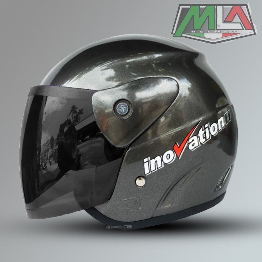 Sale MLA EVOLUTION POLOS Helm halp pace pria wanita dewasa yang mirip helm GM helm PREMIUM ORIGINAL