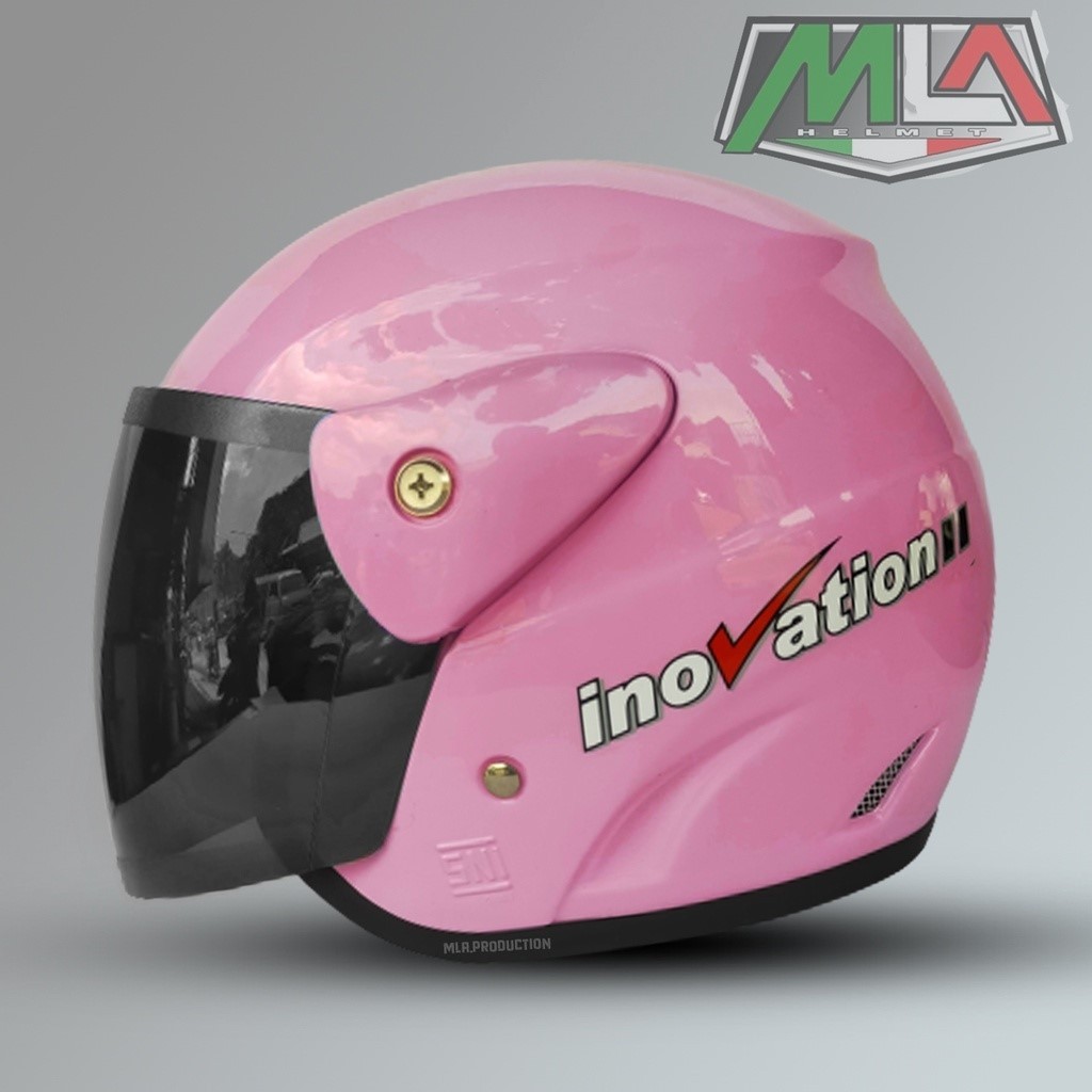 BESTPROMO MLA EVOLUTION POLOS Helm halp pace pria wanita dewasa yang mirip helm GM helm PREMIUM