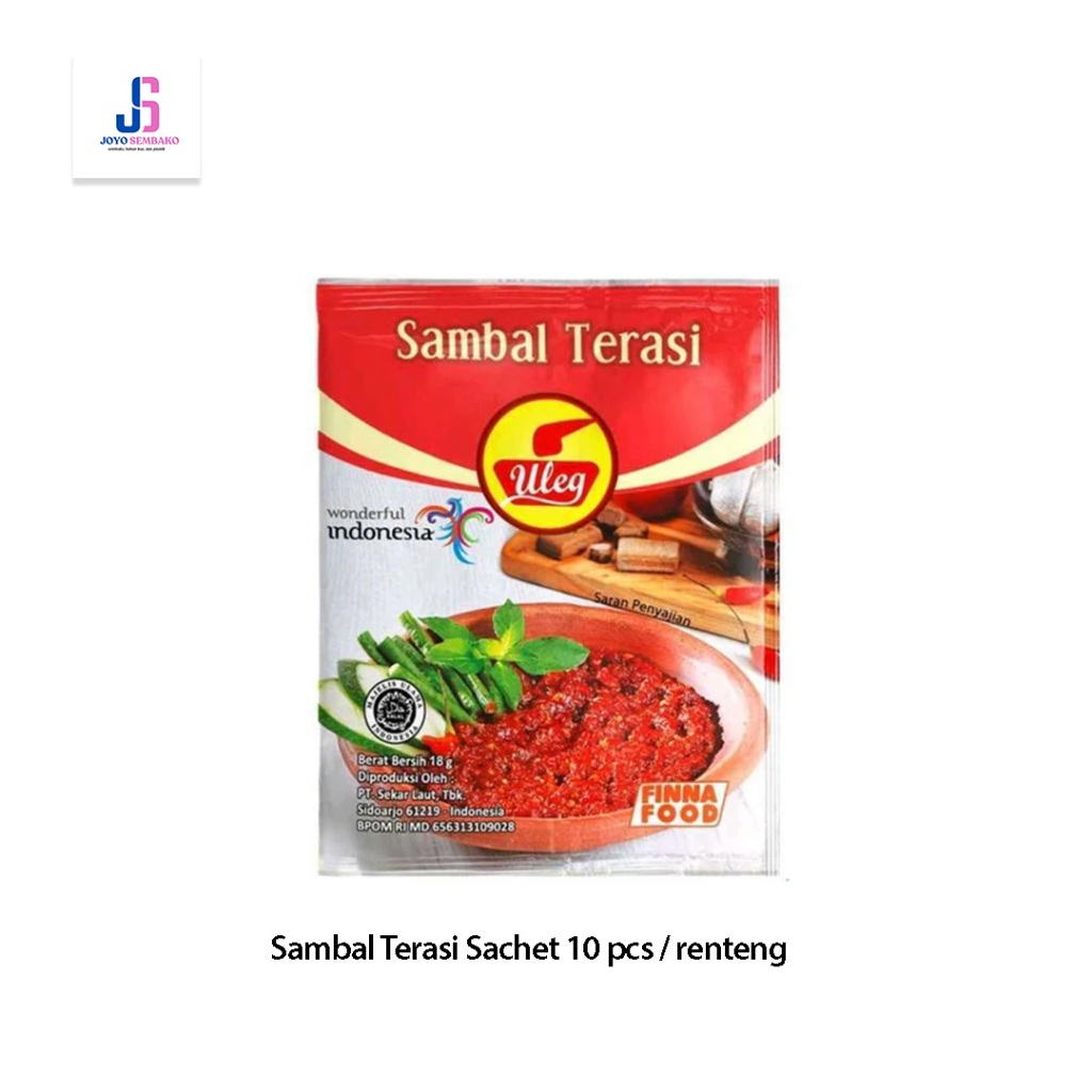 

Sambal Terasi Sachet – 10 Sachet / Renteng – Rp16.000