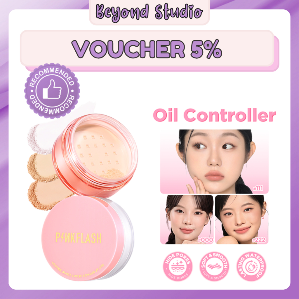 PINKFLASH Powder Oil Controller Loose Powder Matte Loose Setting Powder PFF06