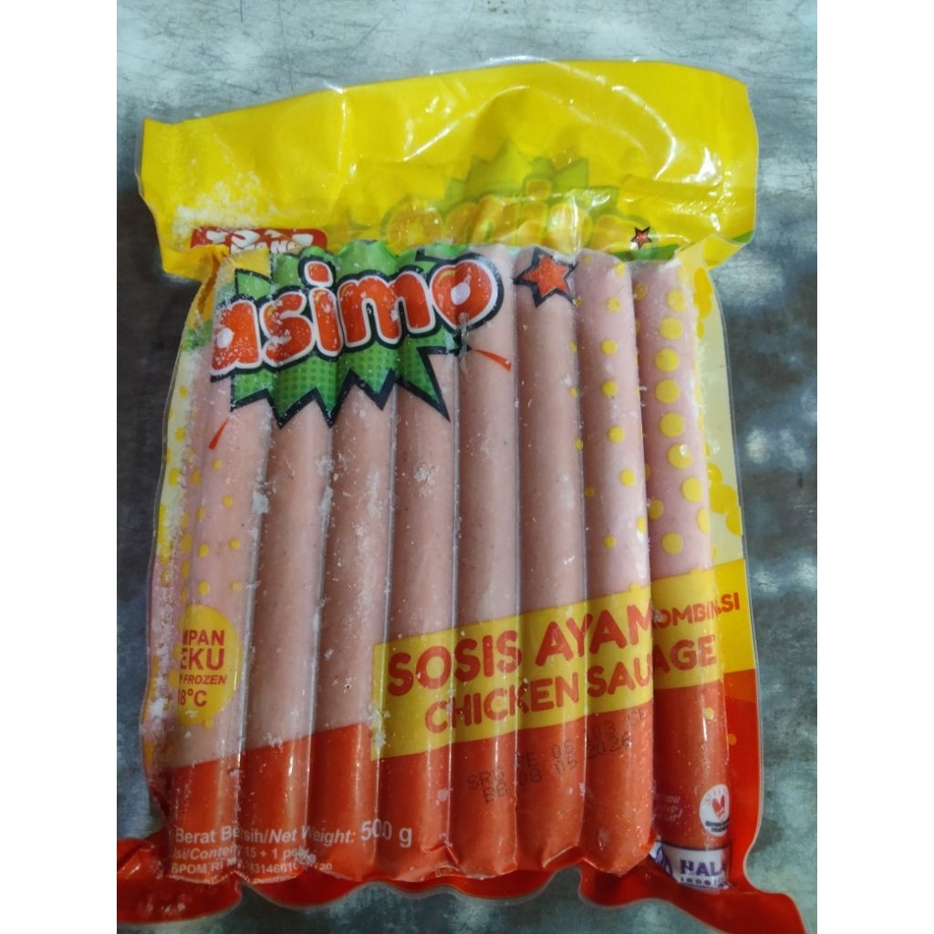 

sosis Asimo ayam panjang 500gr