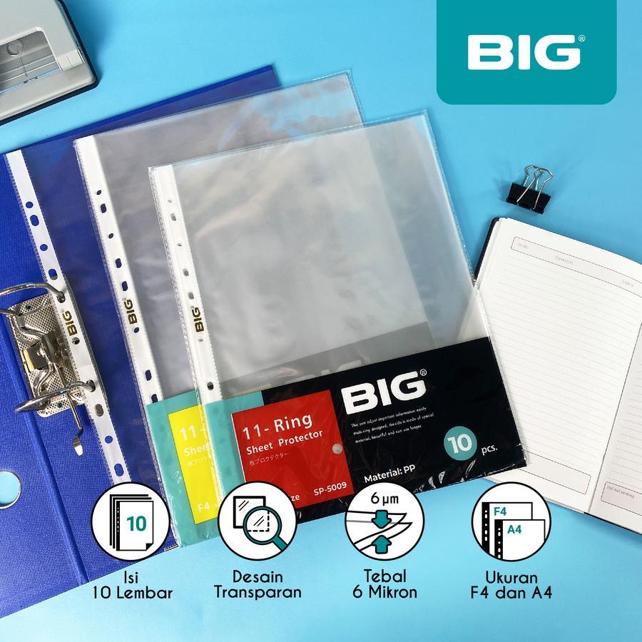 

TBMO SHEET PROTECTOR 0.6M F4 BIG ISI 10LBR BIG 5010 (400PAK)