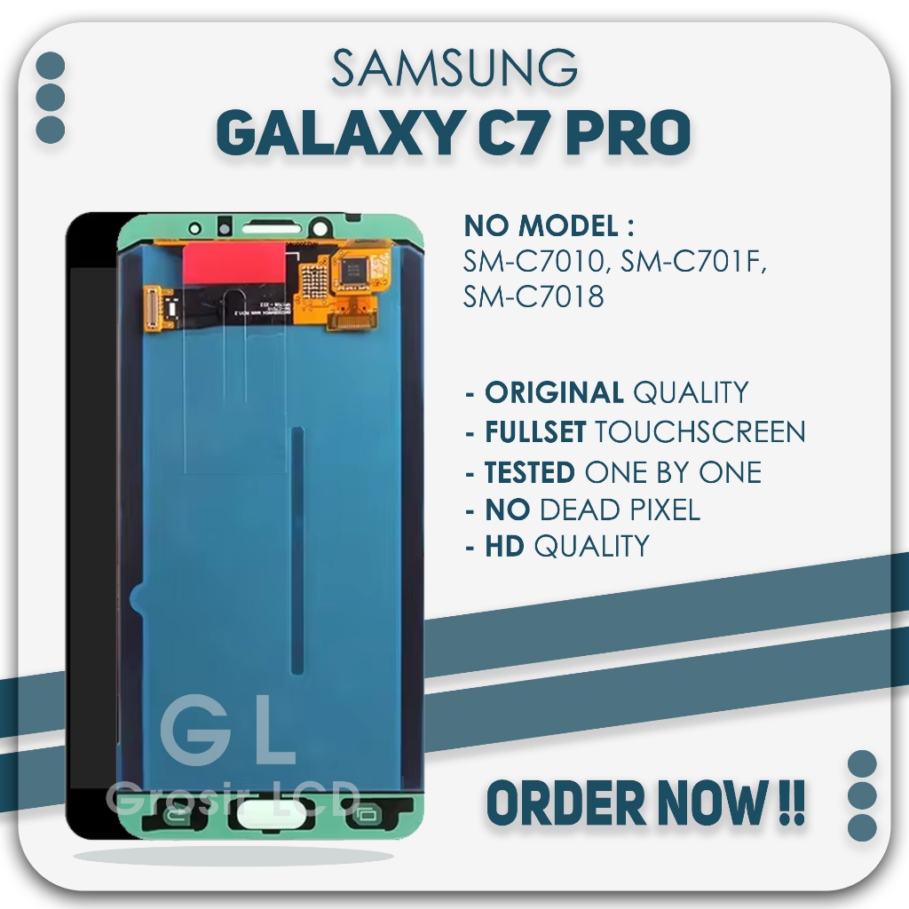 Grosir LCD Samsung C7 Pro / C7010 - Fullset Touch Screen