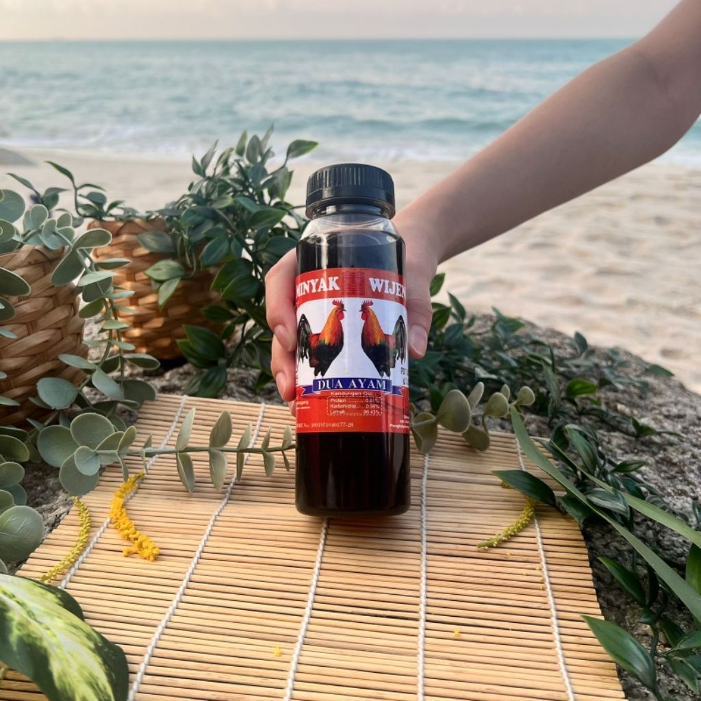 

Minyak Wijen Merek Dua Ayam Asli Bangka