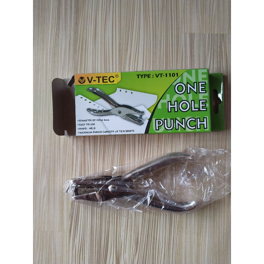 

Pembolong Kertas 1 Lubang V-Tec VT-1101