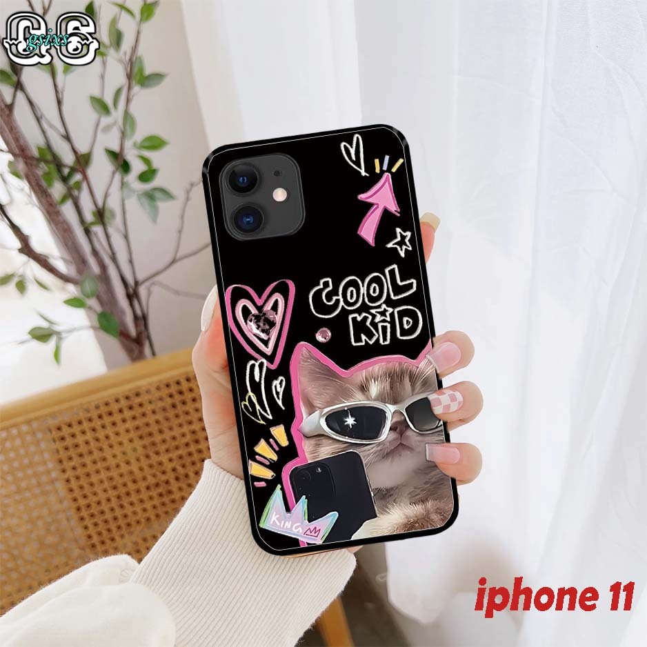 Casing Case Hp Iphone 11   [ MOTIF KUCING CUTE ] Aneka casing, case, kondom hp, custom case, case ae