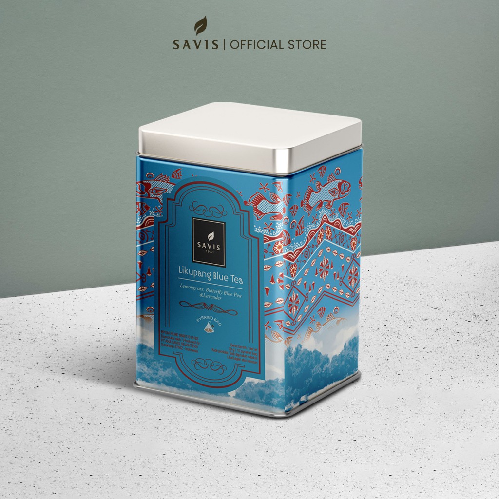 

SAVIS TEA LIKUPANG BLUE TEA 10 PB
