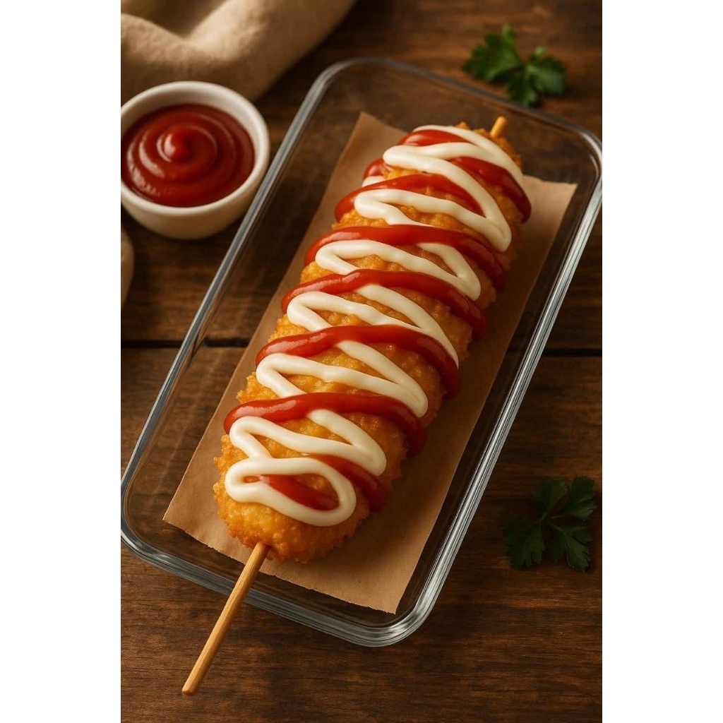 

Corndog Mozarella isi 5 saus mayo