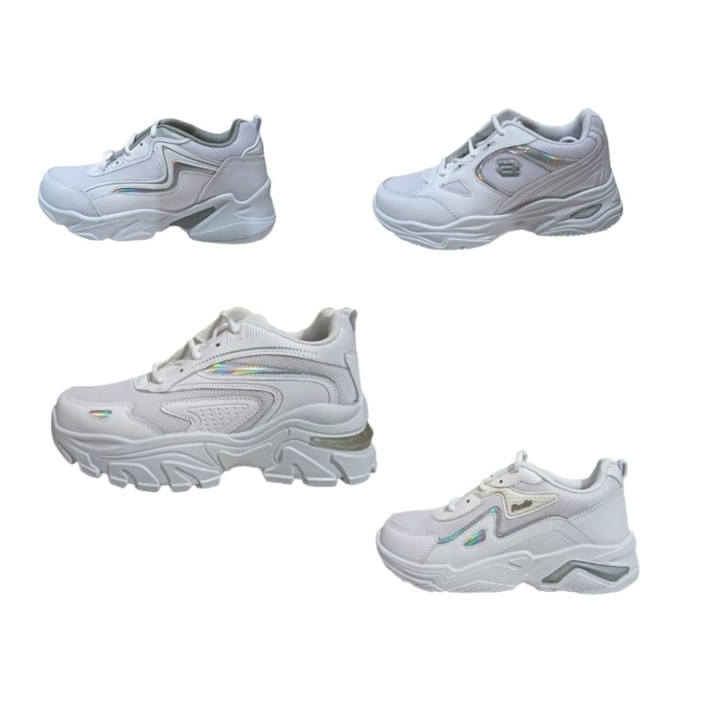 Sepatu SNEAKERS KOREA /SEPATU SNEAKERS PUTIH PRO ATT LIP 501 UKURAN 37-40/pro att lip 505/ pro att l