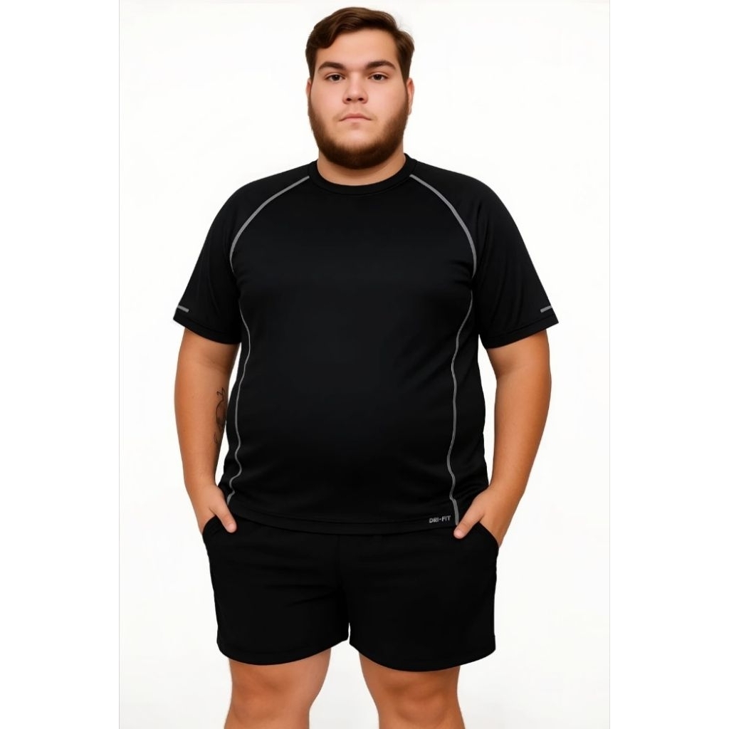 Baju Stelan Jumbo Olahraga Pria 4XL-5XL-7XL-9XL