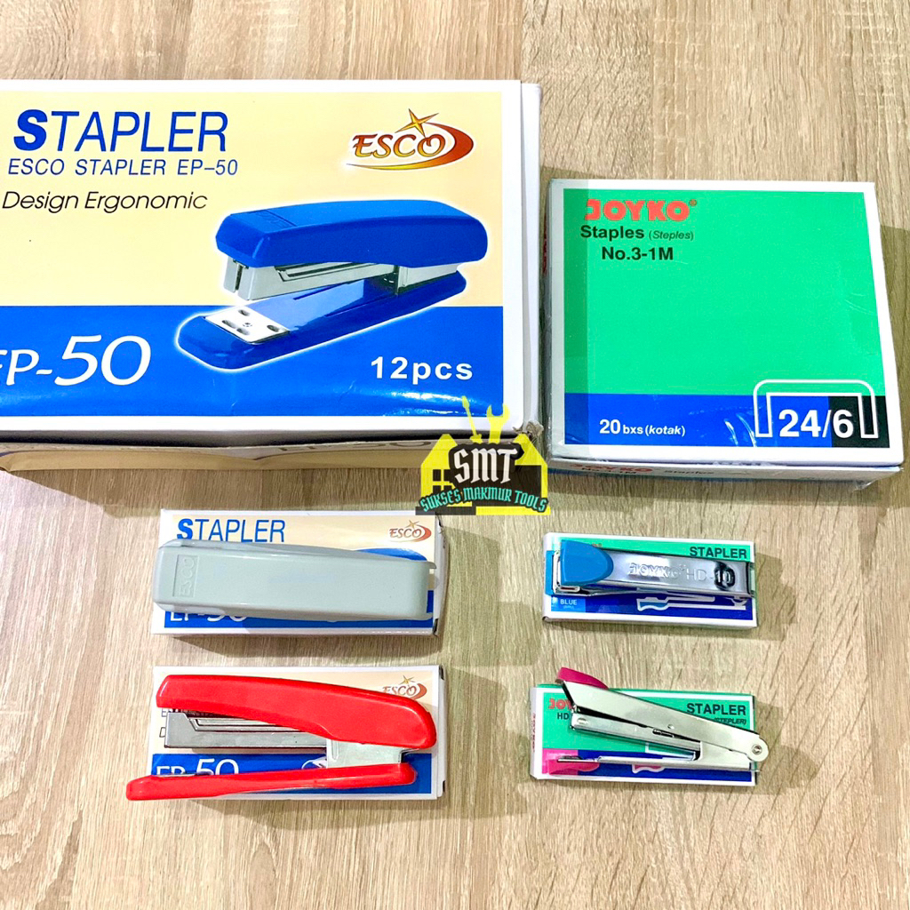 

Staples / Alat Stapler / Staples Besar / Staples Kecil / Jepretan