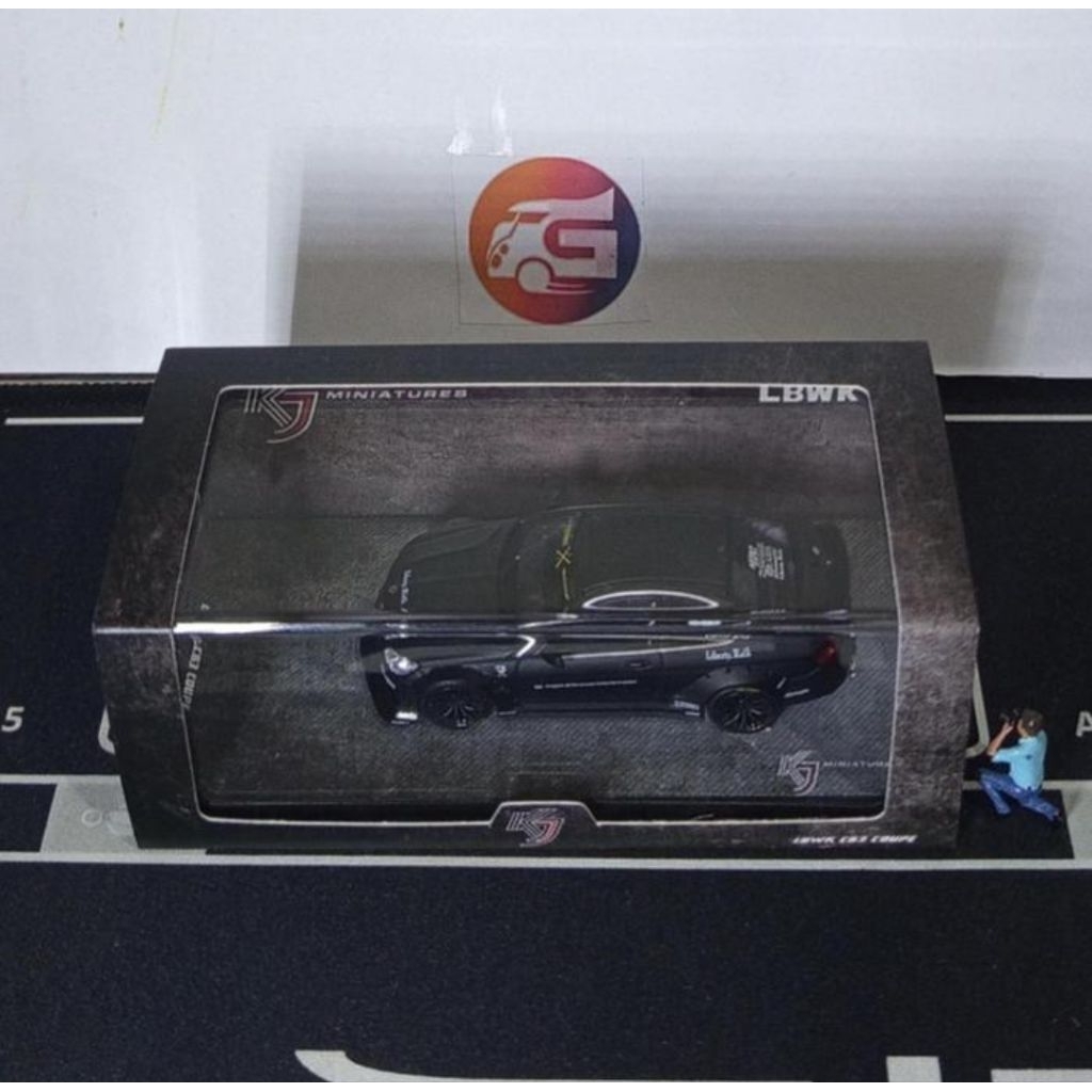 KJ miniatures mercedes benz c63 coupe LBWK unsealed