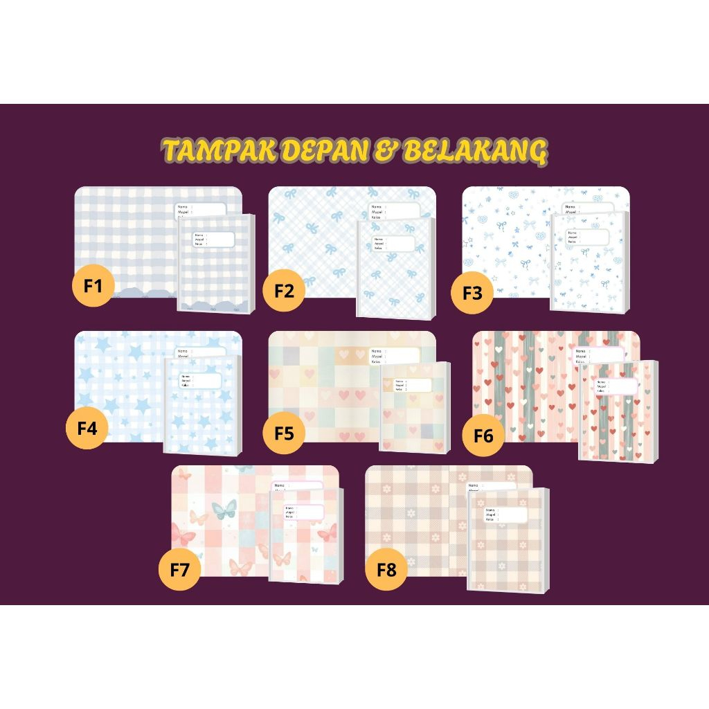 

Buku Tulis Aesthetic part 3 Custom Nama + BONUS Bolpoin Bisa Dihapus – Cover Premium Art Paper