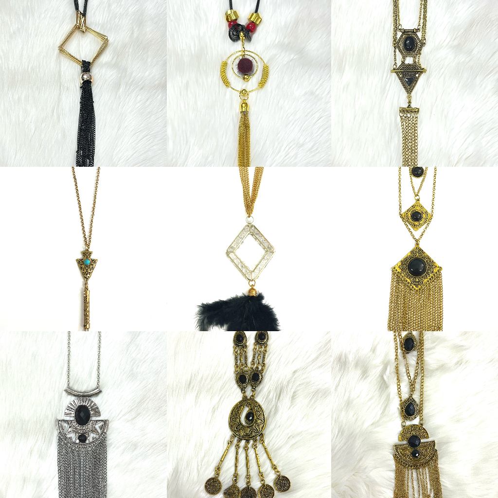 Kalung/Kalung panjang/Kalung Kebaya/Kalung Wanita/Kalung Hijab/COD/KALUNG ETNIK/KALUNG FASHION