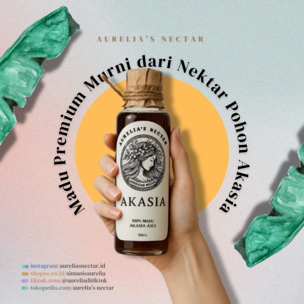 

Madu Akasia Aurelia's Nectar - Madu Murni Premium dari Nektar Pohon Akasia (DISKON HINGGA 20%)