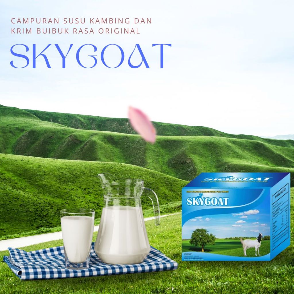 SKYGOAT Susu Kambing SKYGOAT Original  1 BOX - susu etawa asli murah