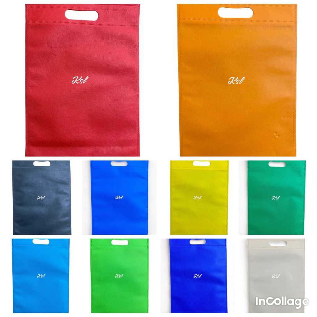 

Tas Spunbond / Tas Kain Belanja / Goodie Bag OVAL POLOS 25x35
