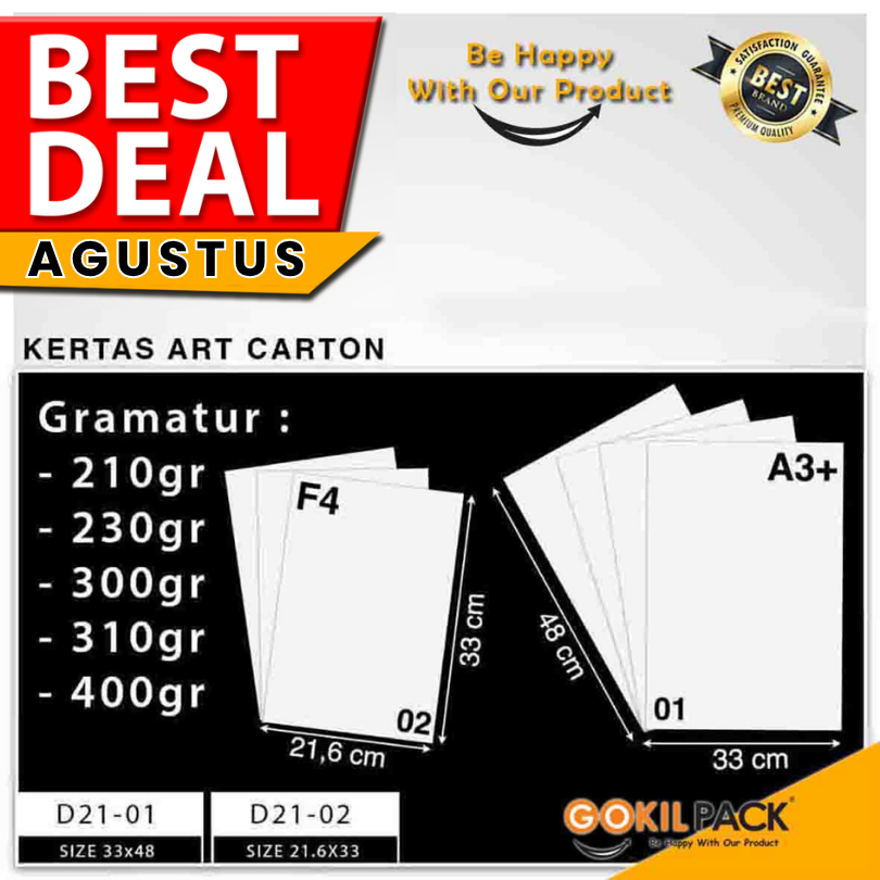 

Kertas | Kertas Lembaran | Kertas Murah | Kertas Art Carton | D21