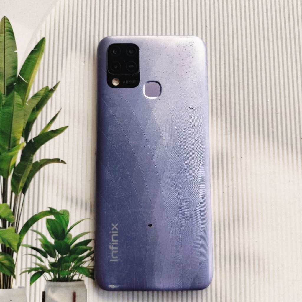 Infinix Hot 10s Mesin Normal lcd minus fisik seadanya