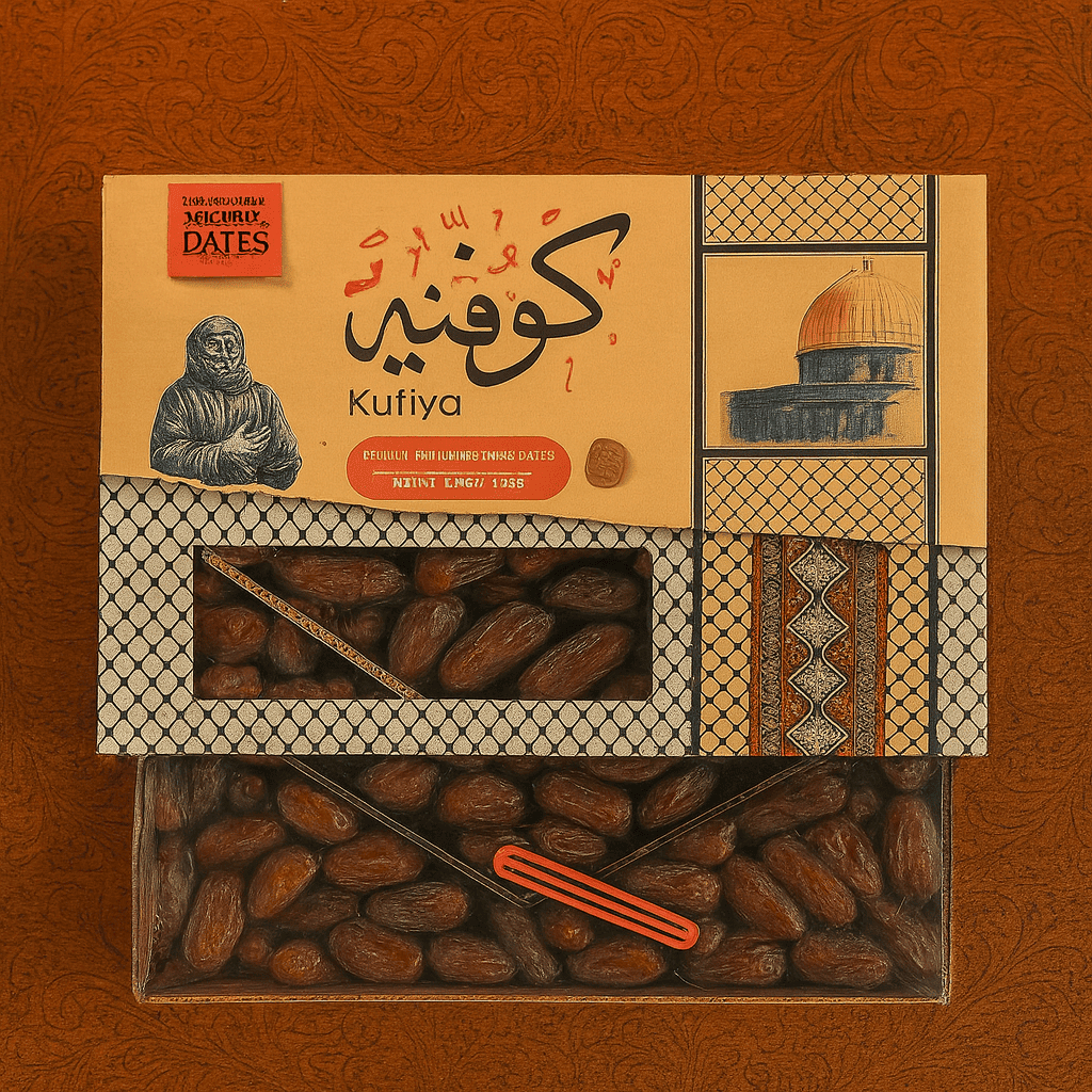 

Medjol Kufiya VIP Classic 5kg - Premium Dates - Kurma Medjol Palestine