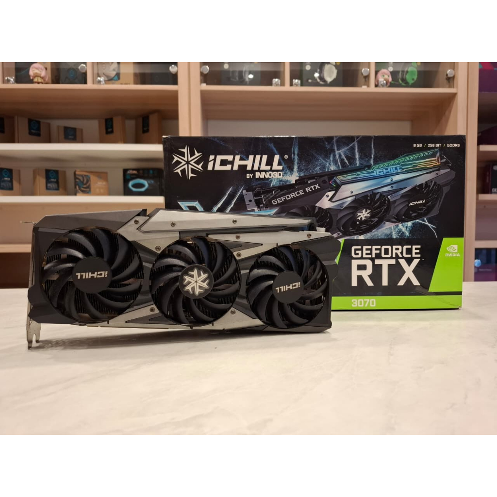 VGA NVIDIA INNO3D iCHILL X3 GeForce RTX 3070  | 2ND FULL BOX