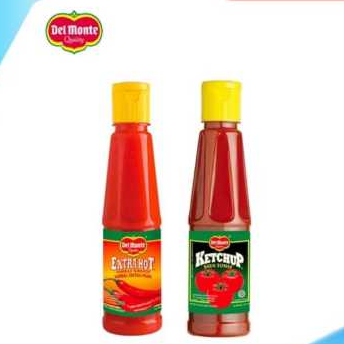

Delmonte Saus Sambal Pedas Chilli Sauce Extra Hot dan Saos Tomat / Tomate Sauce 135ml