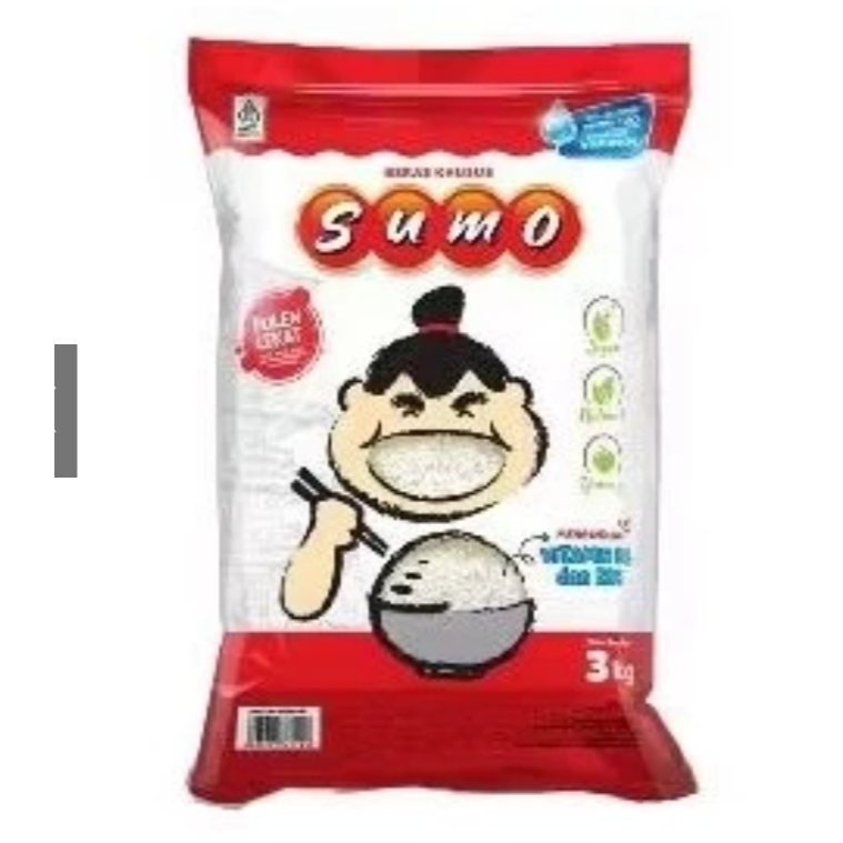

Sumo Beras Pulen Fortifikasi Kemasan Merah 3 Kg Sumo Merah 3 Kg