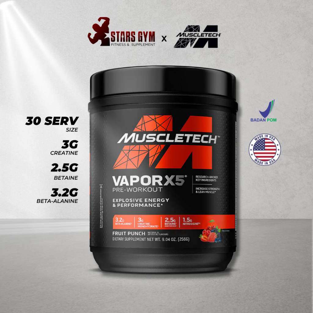 MUSCLETECH Vapor X5 Next Gen Pre workout 30 serving