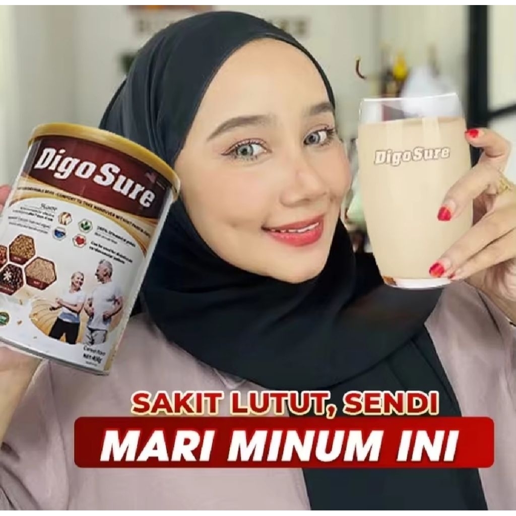

DIGO SURE ASLI % ORIGINAL SUSU VITAMIN KESEHATAN TULANG DAN SENDI