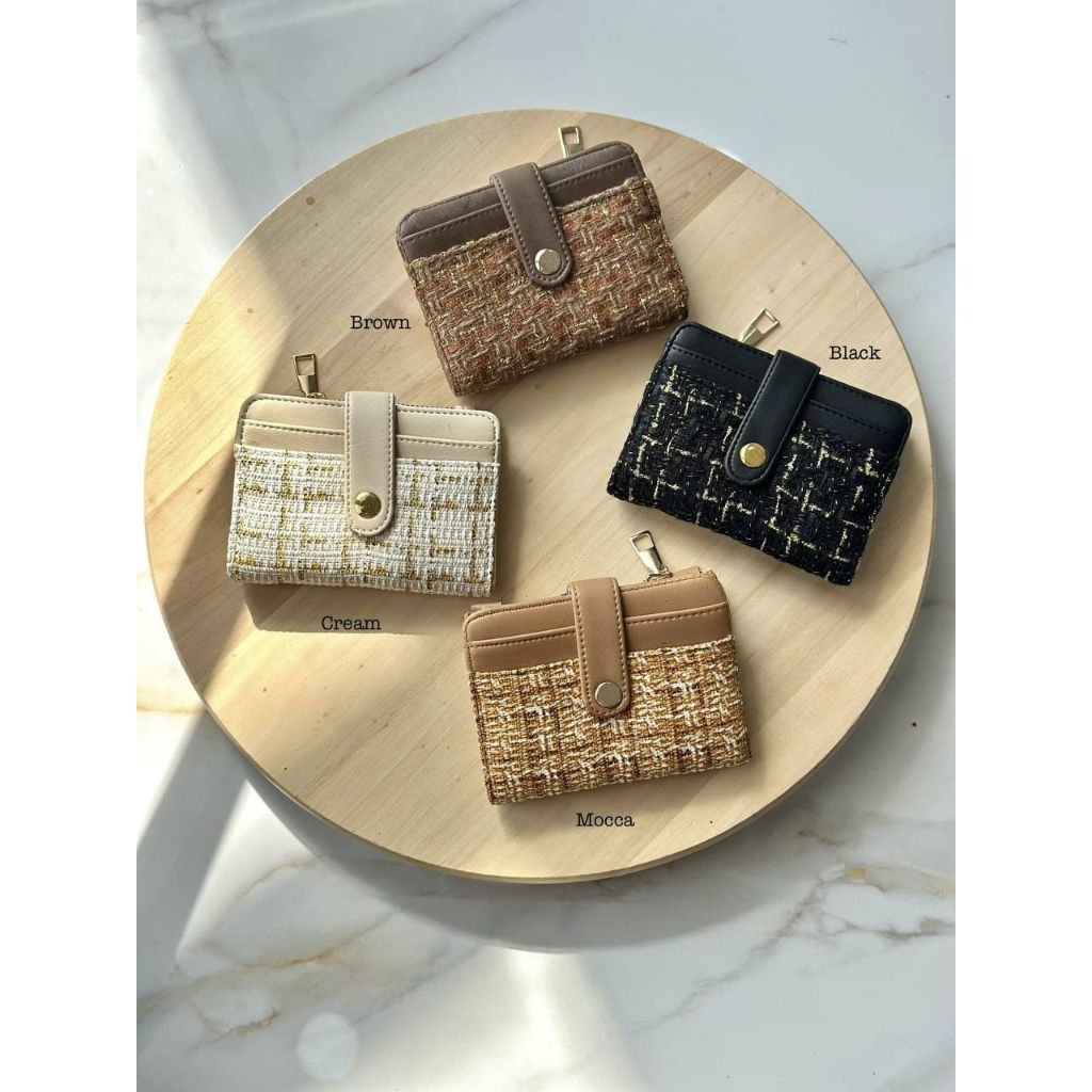Dompet Twit | Dompet Lipat Wanita | Dompet Kartu Wanita | Dompet Lipat Mini Wanita | Tas Murah Makas