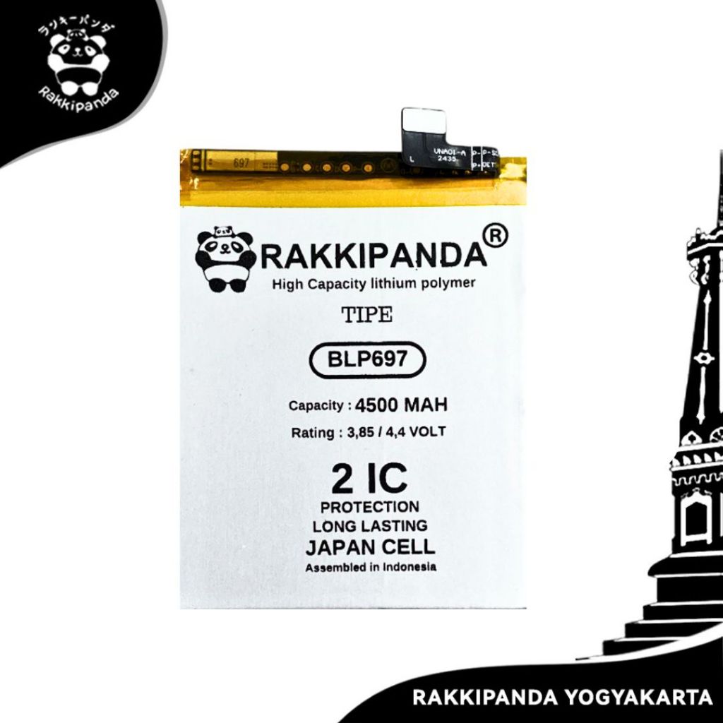 Baterai HP Rakkipanda BLP697 OPPO F11 PRO Batre Bergaransi