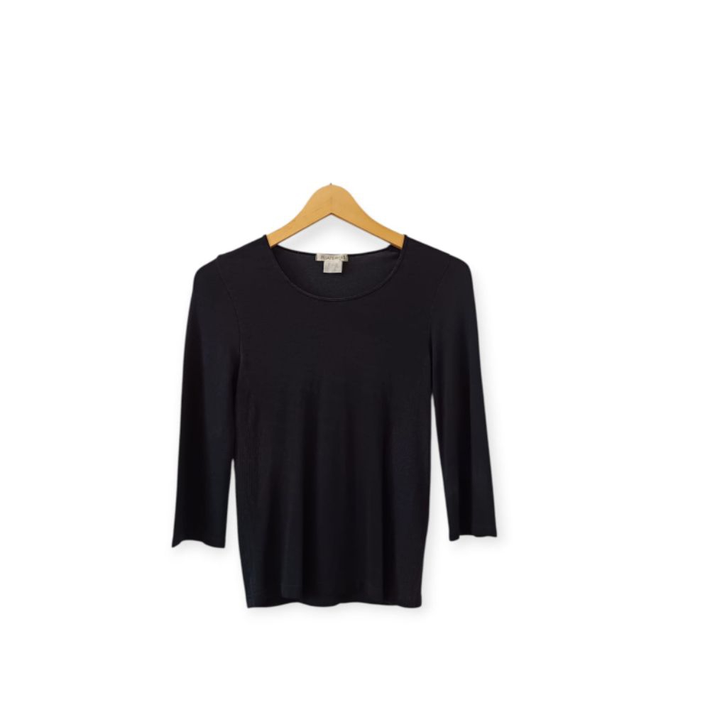 Pleats please Black Blouse