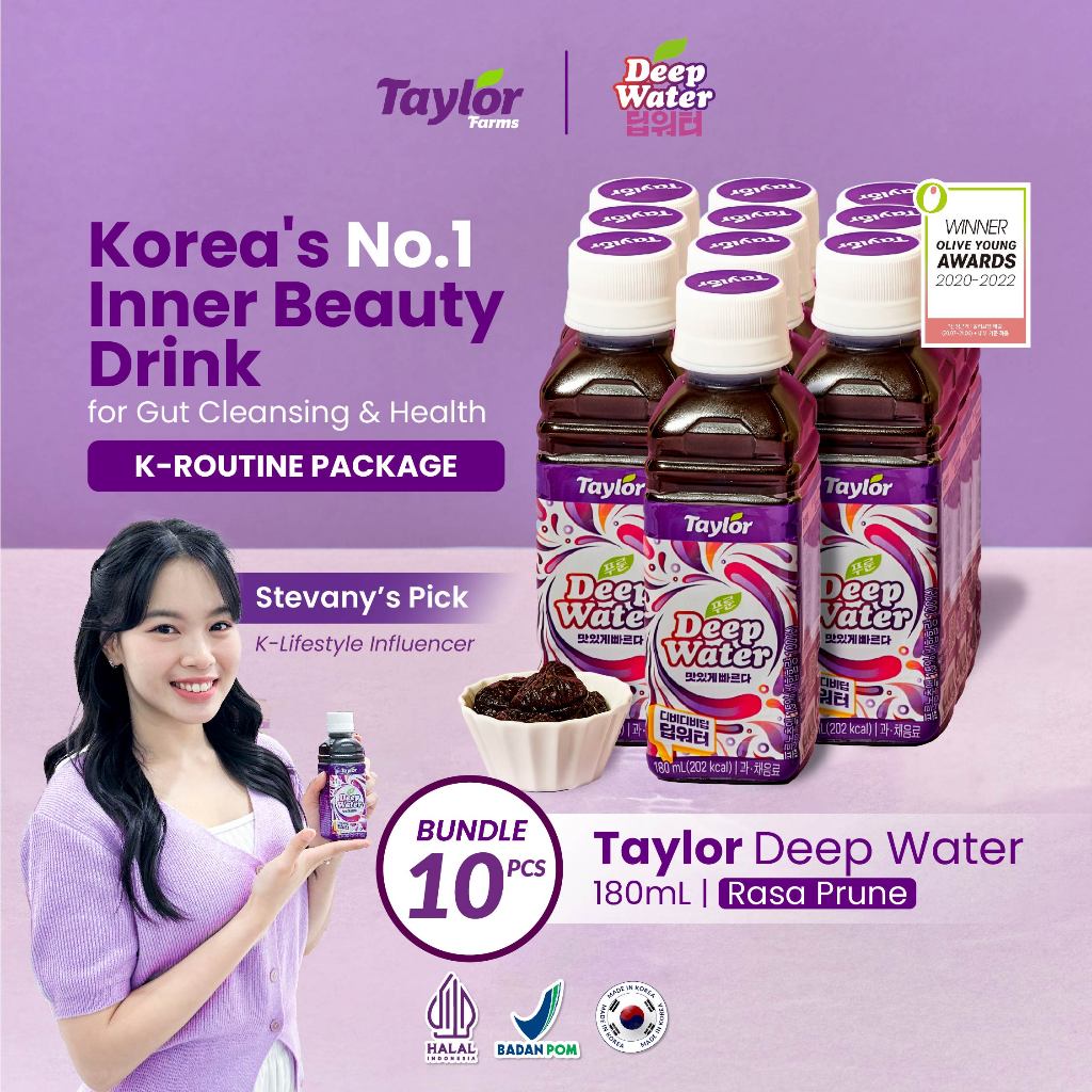 

Taylor Prune Deep Water K-Routine 1 Month Routine