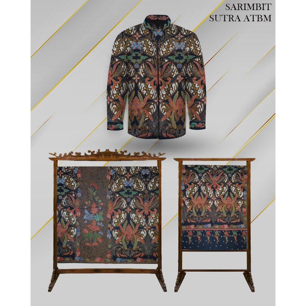 Kain Batik Tulis Couple Pasangan Sarimbit Sutra ATBM BCHYT