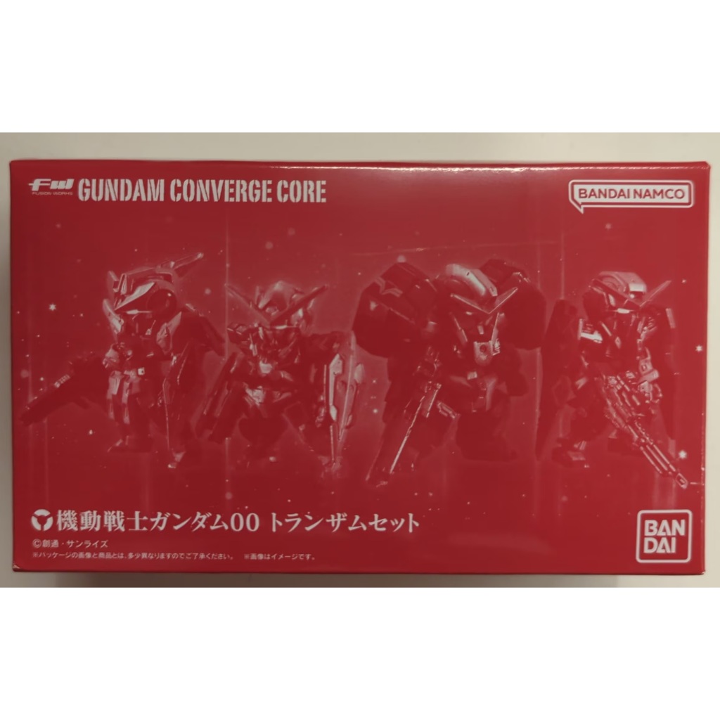 Bandai FW Converge Core - 00 Gundam Trans Am Set
