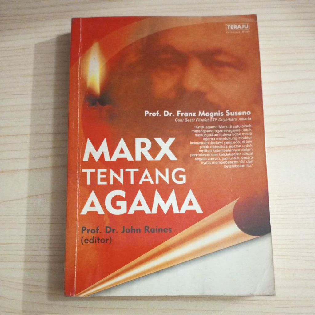 BUKU MARX TENTANG AGAMA OLE PROF DR JOHN RAINES