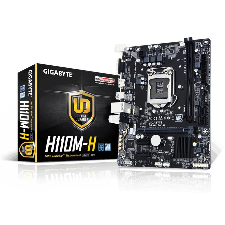 Gigabyte GA-H110M-H (LGA1151, H110, DDR4)