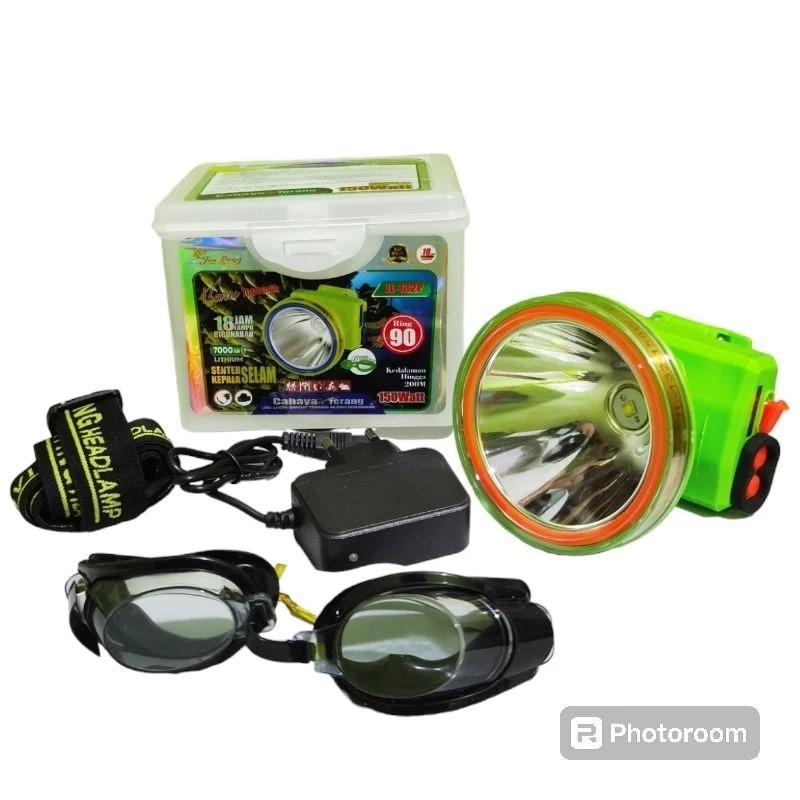 Senter Kepala Menyelam Jinlong 250W JL-132P Original 100 % / Senter Selam 150watt