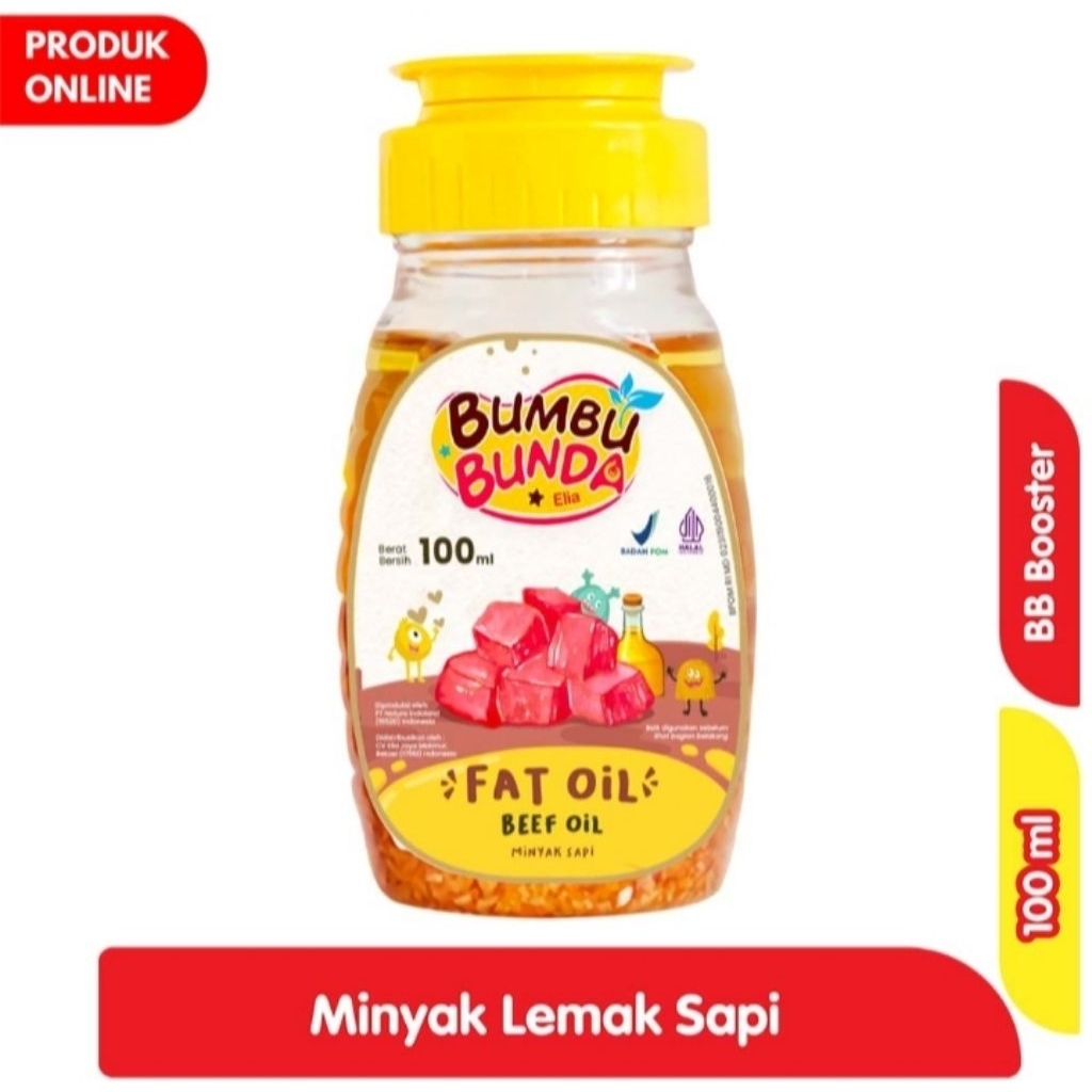 

Bumbu Bunda Elia BB Booster Minyak Lemak Sapi 100 ml