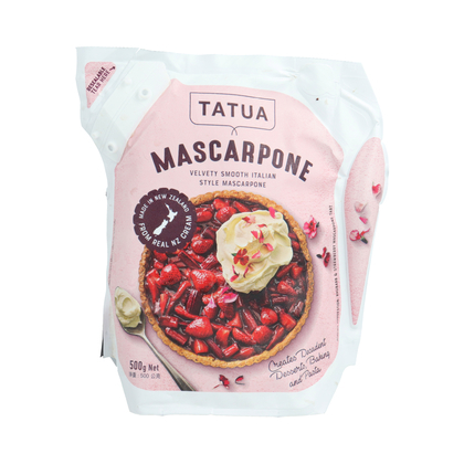 

Mascarpone Tatua 500gr / Tatua Mascarpone Cheese / Keju Mascarpone