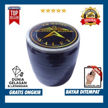 Dunia Gelasan Benang Matot TW Walet 2000 Yard 0.22 Senar Mati Total Layangan Bonus Pelindung Jari