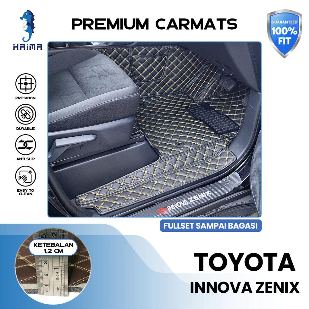 Karpet Mobil Elite 7D Innova Zenix Fullset