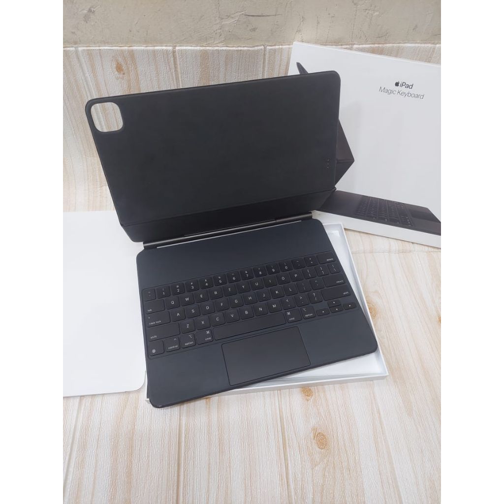 Apple Magic keyboard iPad Pro M2 12.9 inch Second Mulus Fullset Original iBox Murah